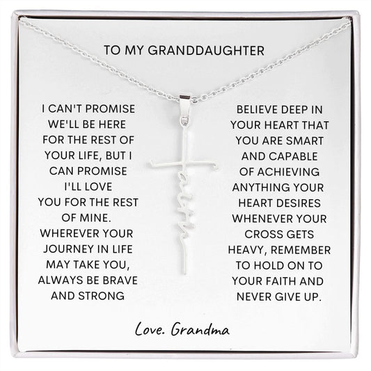 To My Granddaughter I Hold on to your faith