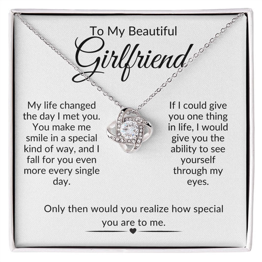 To My Beautiful Girlfriend I You Make Me Smile