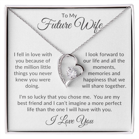 To My Future Wife I Forever Love Necklace