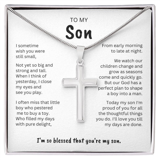 To My Son I I'm So Blessed