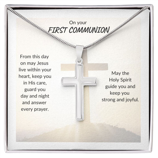 On Your First Communion I May The Holy Spirit Guide You